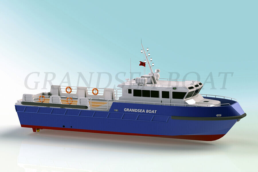 Grandsea 22m Aluminum Offshore Supply Boat/crew Boat/work Boat for Sale