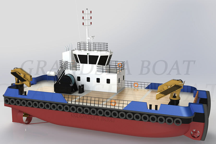 24M Tomcat Towing And Pushing Work And Utility Boat for Sale