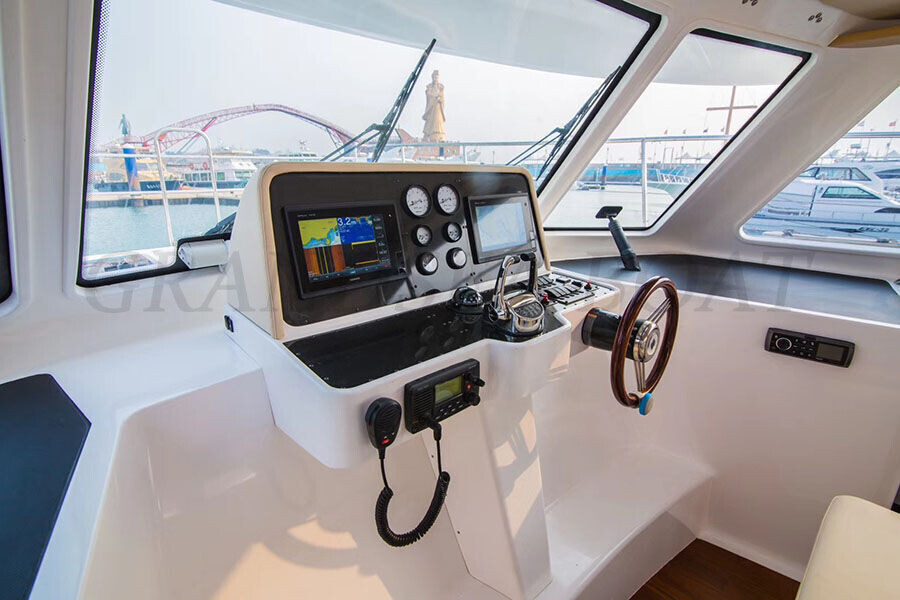 38ft Fiberglass Catamaran Lagoon Design House Motor Yacht  for Sale