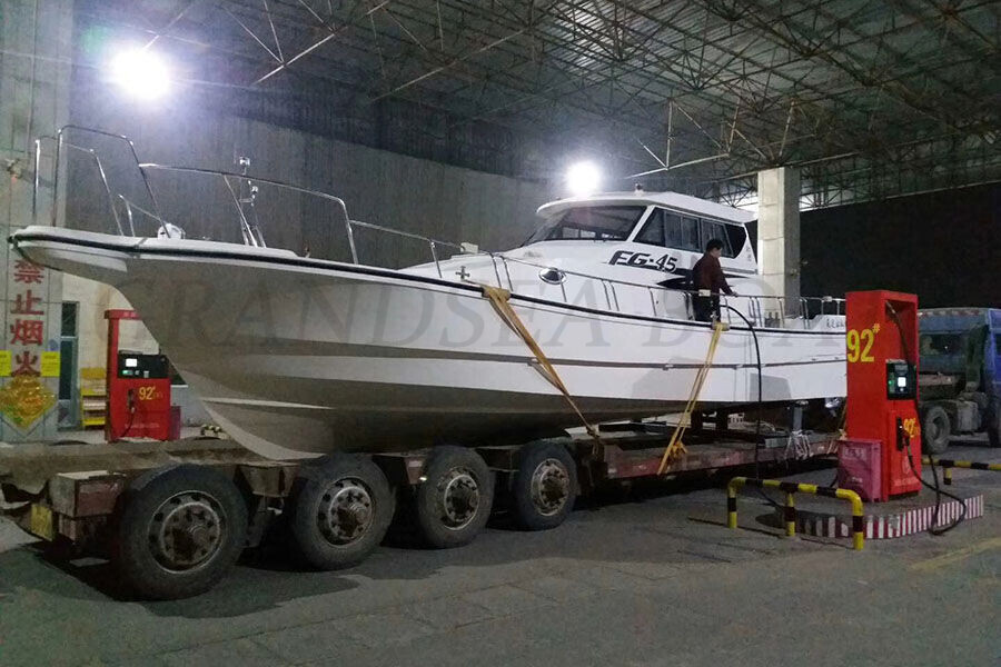Grandsea 45ft  Fiberglass Fishing  Boats with Diesel Inboard  Engine for Sale