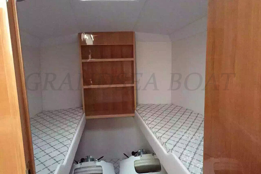 Grandsea 48ft Cabin Sport Fiberglass Deep Sea  Fishing Boats for Sale