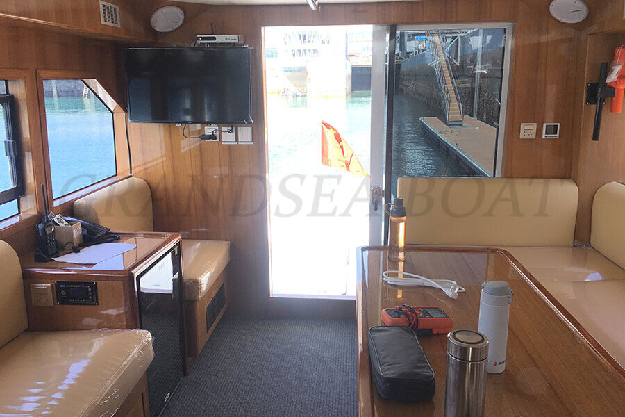 Grandsea 19m Professional Fiberglass Deep Sea Cabin Fishing Boat for sale