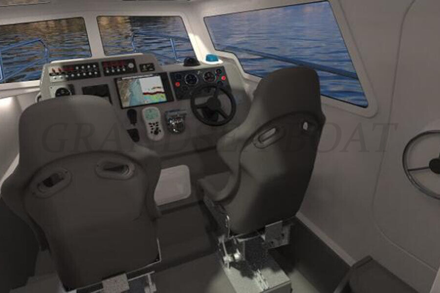 Grandsea  38ft FRP Rescue And Ambulance Boat for Sale