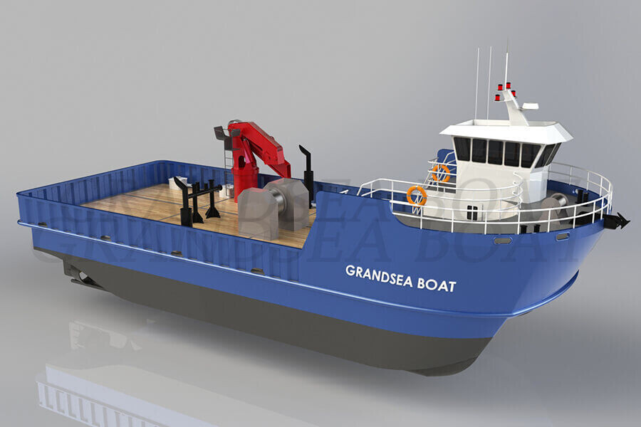 Grandsea 22m Steel River And Sea Offshore Research And Survey Boat  for Sale