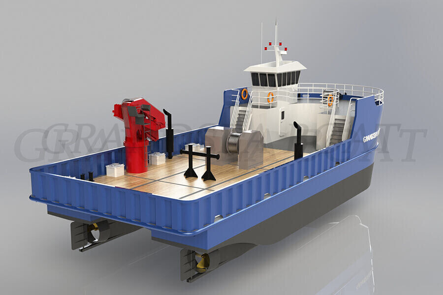 Grandsea 22m Steel River And Sea Offshore Research And Survey Boat  for Sale