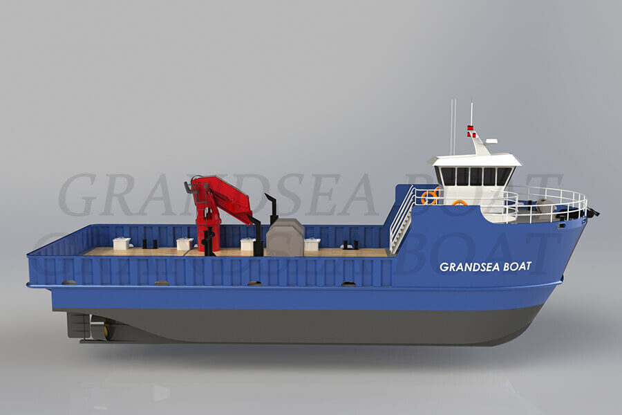 Grandsea 22m Steel River And Sea Offshore Research And Survey Boat  for Sale