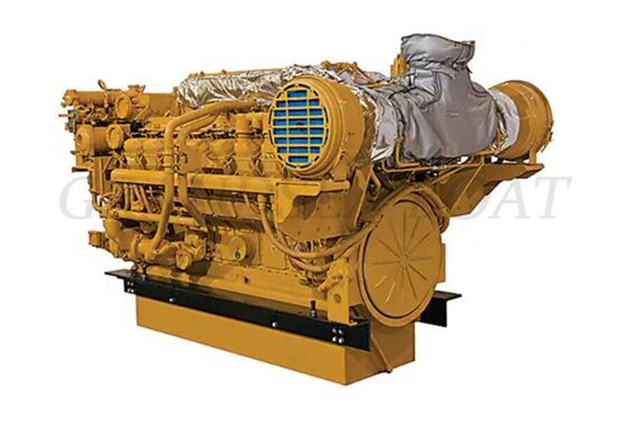 American import Caterpillar CAT and MAK Medium speed diesel ship Engines for sale, Russia , 