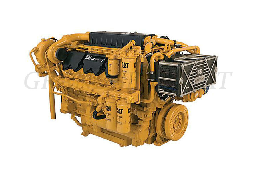 American import Caterpillar CAT and MAK Medium speed diesel ship Engines for sale, Russia , 