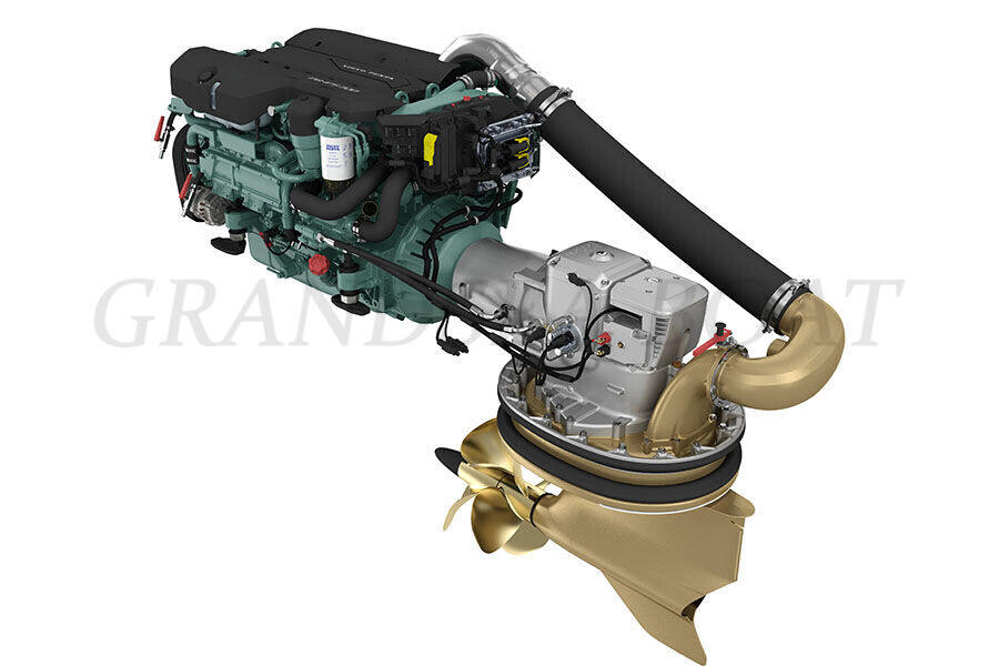 200HP-400HP Sweden made and Import Volvo Marine Yacht and Boats Engines for sale Russia