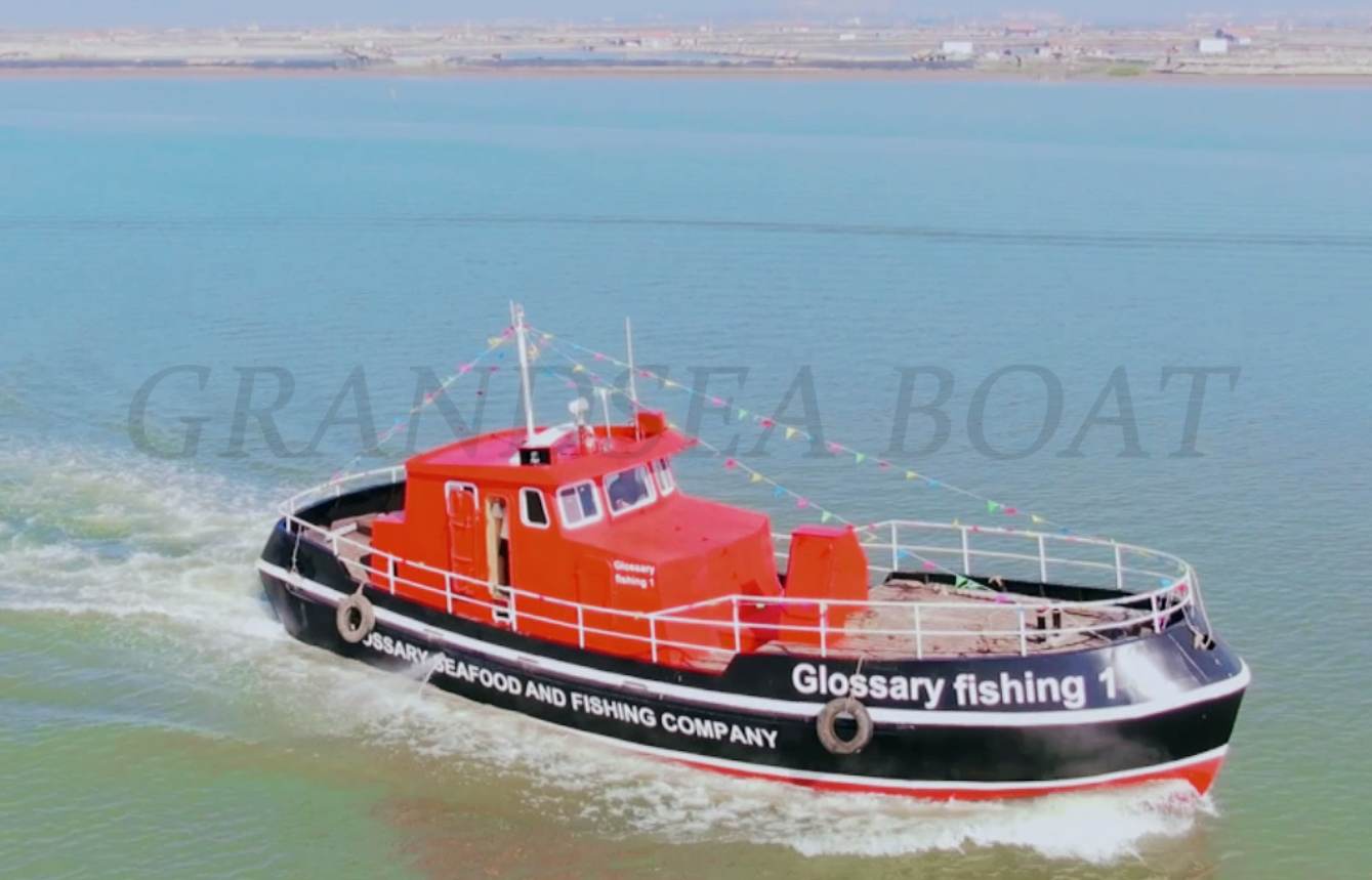 Grandsea 16.5m/78ft Steel Hull Deep Sea Stern Trawler Commercial Fishing Boat/Ship/Vessel for Sale