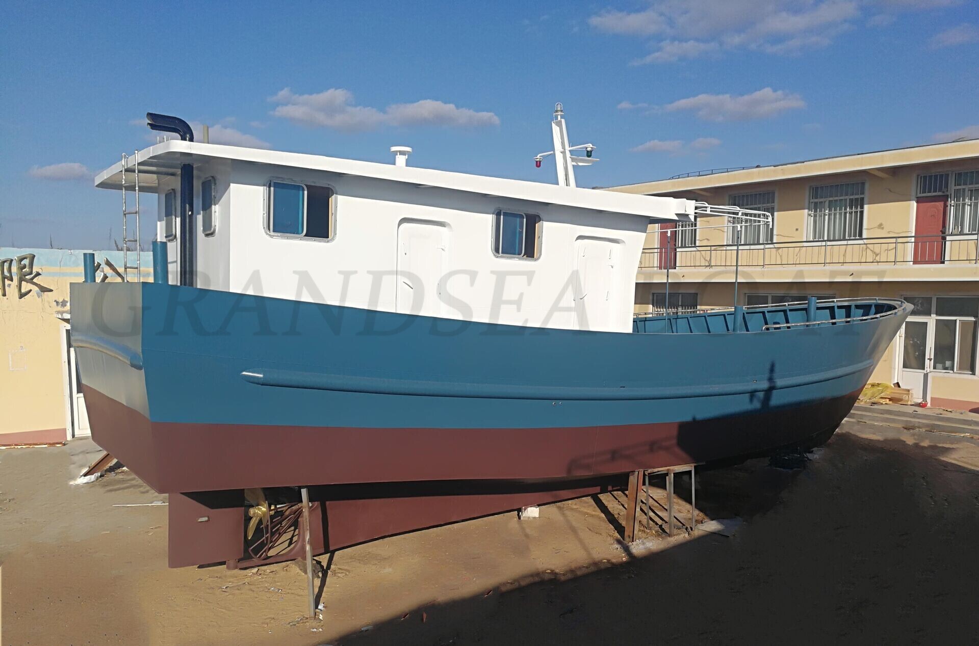 Grandsea 16.5m Steel Commercial Trawler  Fishing Boat