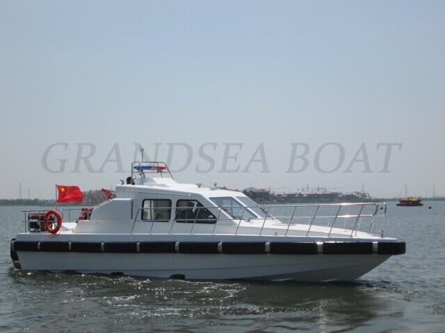 Grandsea 12m FRP Material Outboard Engine Patrol Boat For Sale 