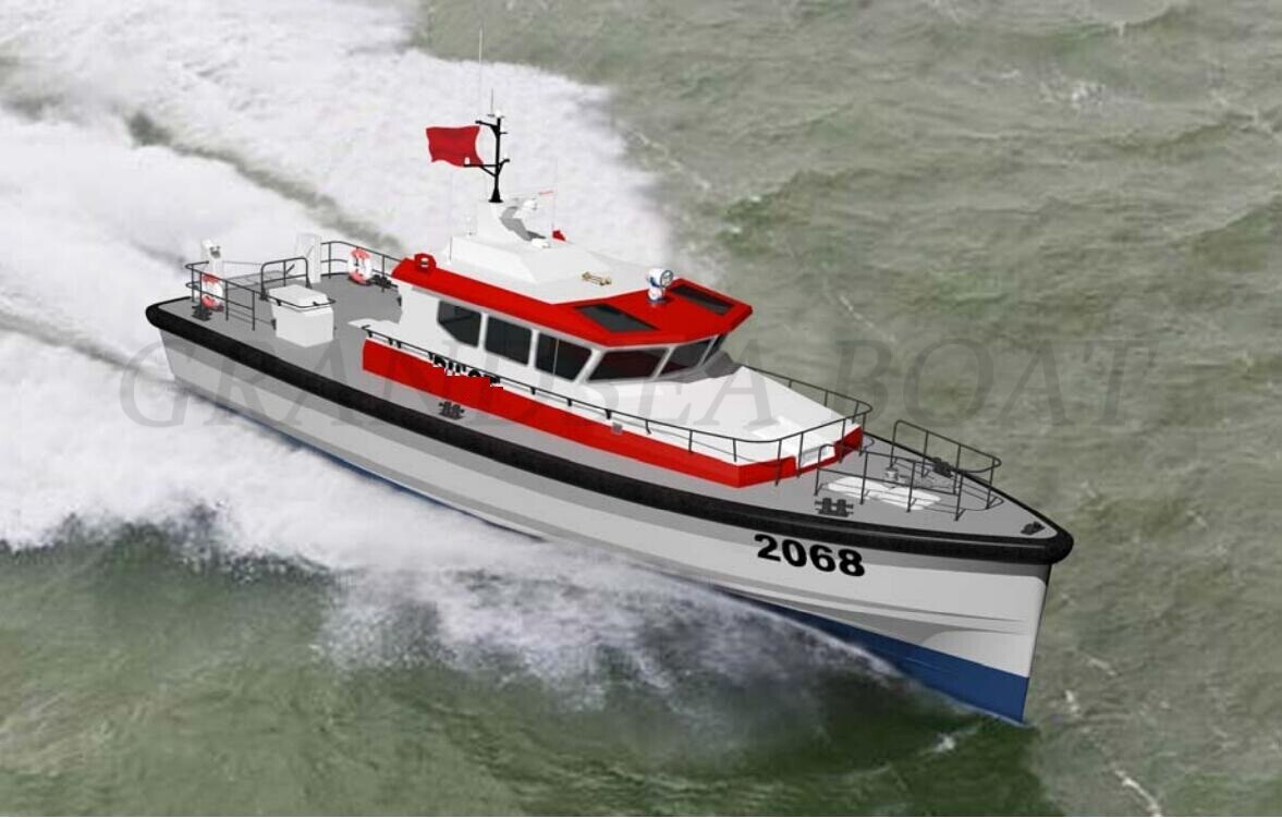 Grandsea 21m FRP Material Pelagic Navy Patrol Boat For Sale