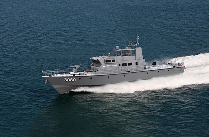 32m FRP High Speed Patrol  Boat