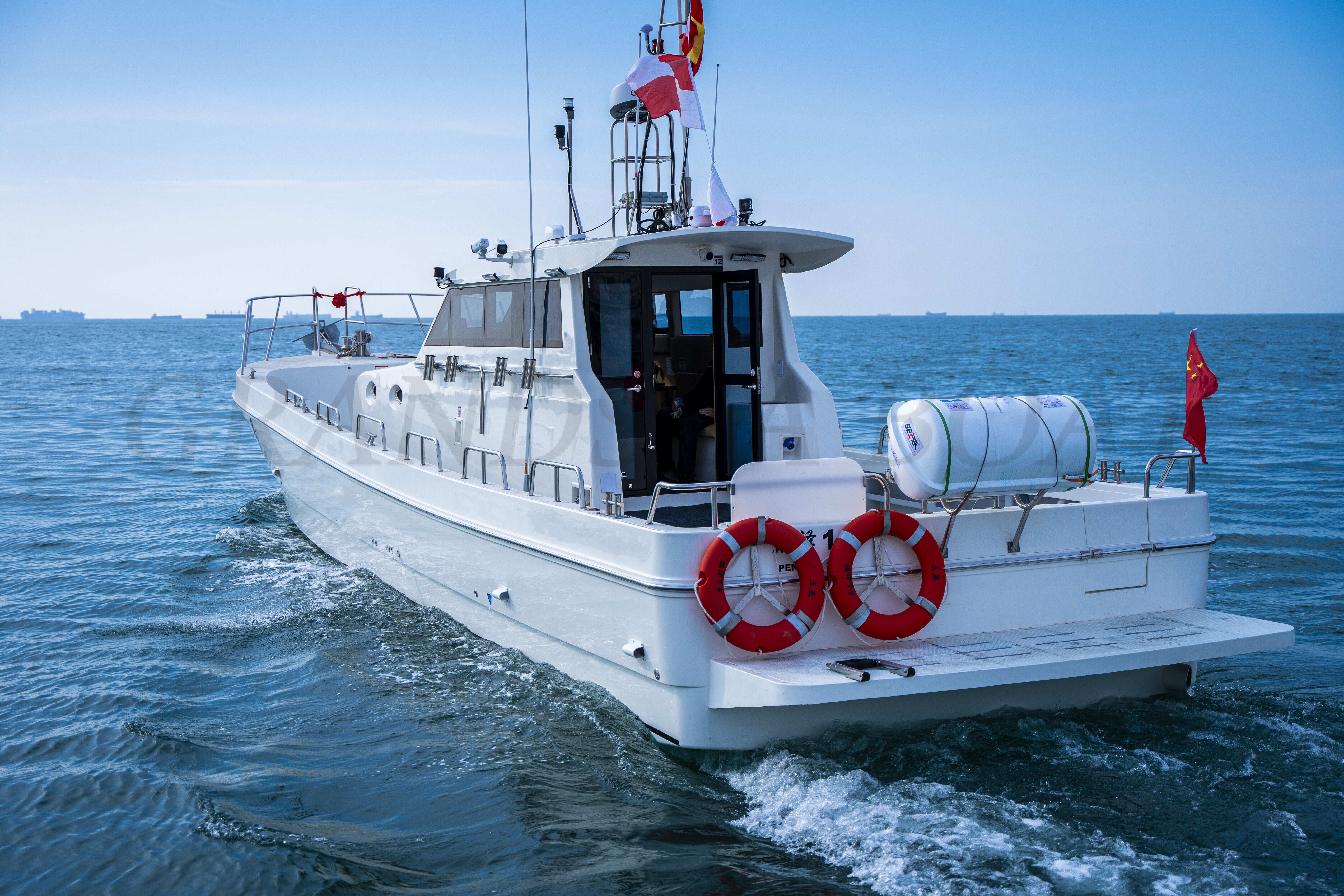 Grandsea 16m FRP Inboard Engine Pleasure Fishing Boat For Sale