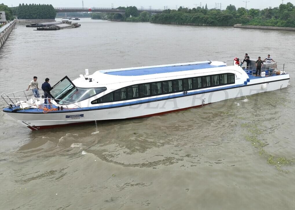 Grandsea 23.5m Steel Hull Inboard Diesel 80 persons Coastal Sea River Ferry Passenger Boat