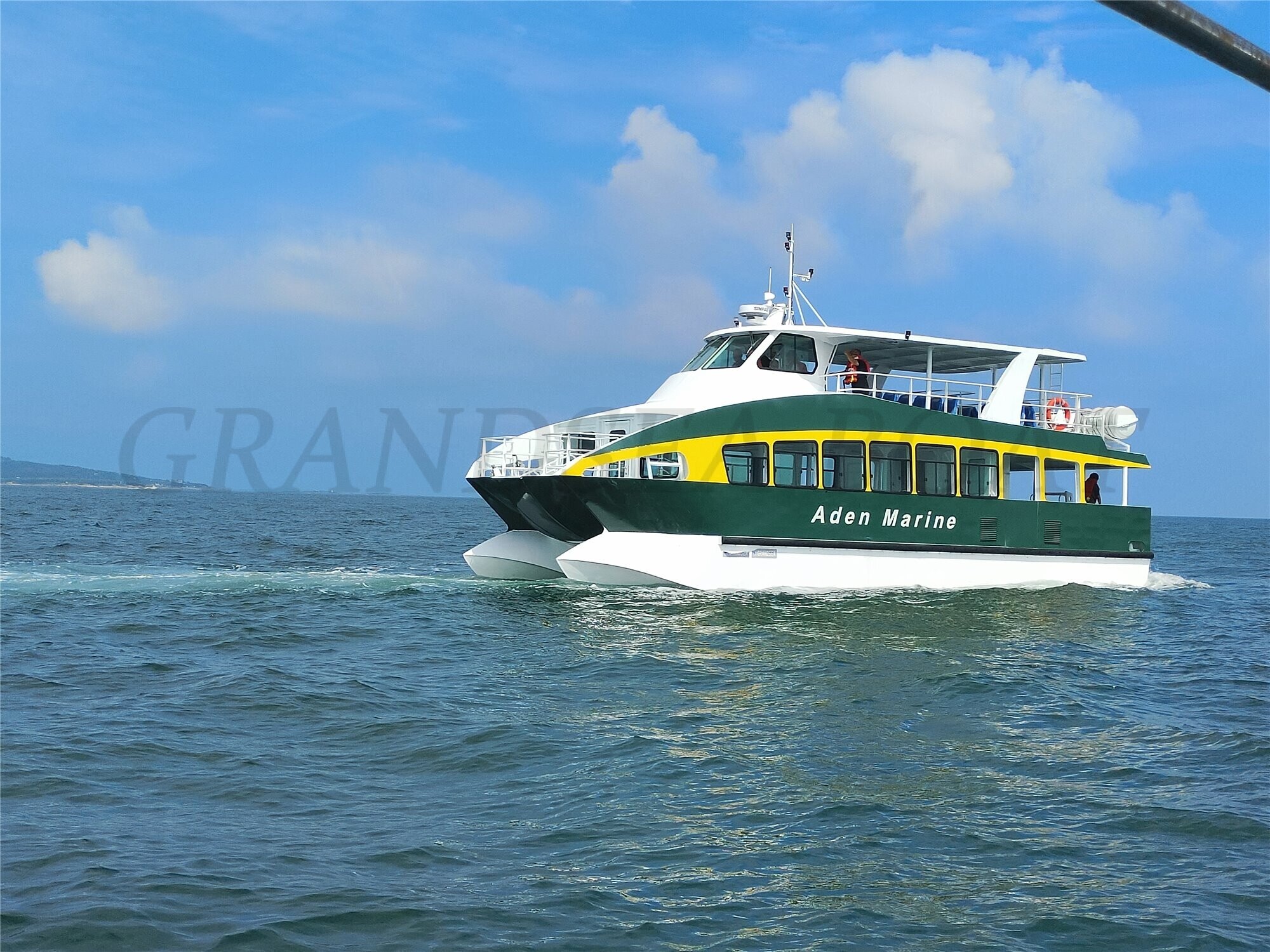 Grandsea 15m Aluminum Catamaran  78 Passenger Ferry Boat for sale