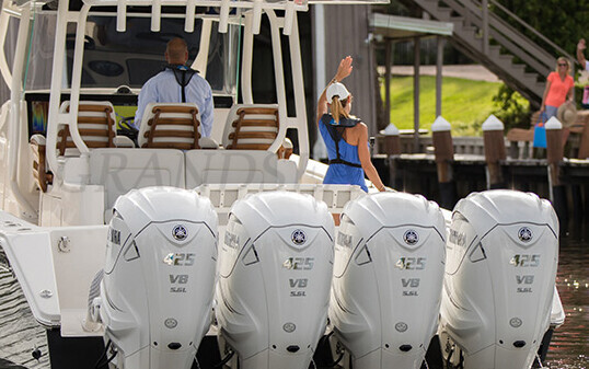 Yamaha 425hp F425ASTU Japan made Genuine outboard motor for sale 