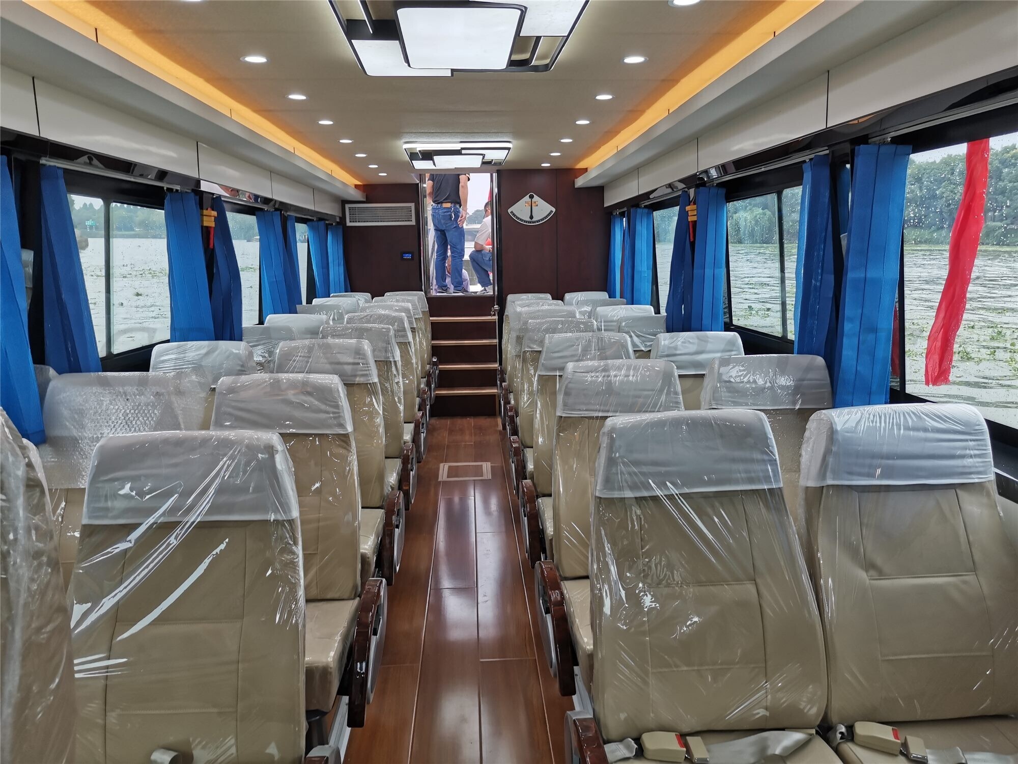 Grandsea 15.8m Fiberglass Material 30Passengers Water Taxi Boat for sale