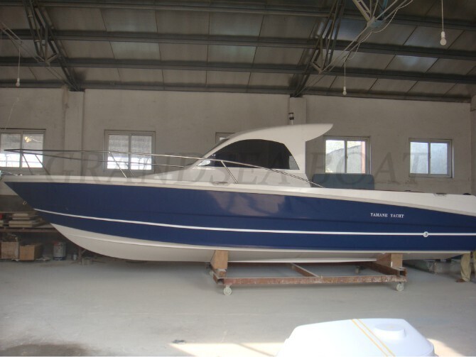 27ft offshore speed cabin fiberglass fishing boats for sale
