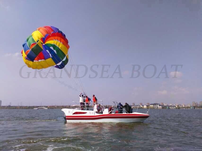 Grandsea 9m Two People Flying Fiberglass Parasailing Boat for Sale