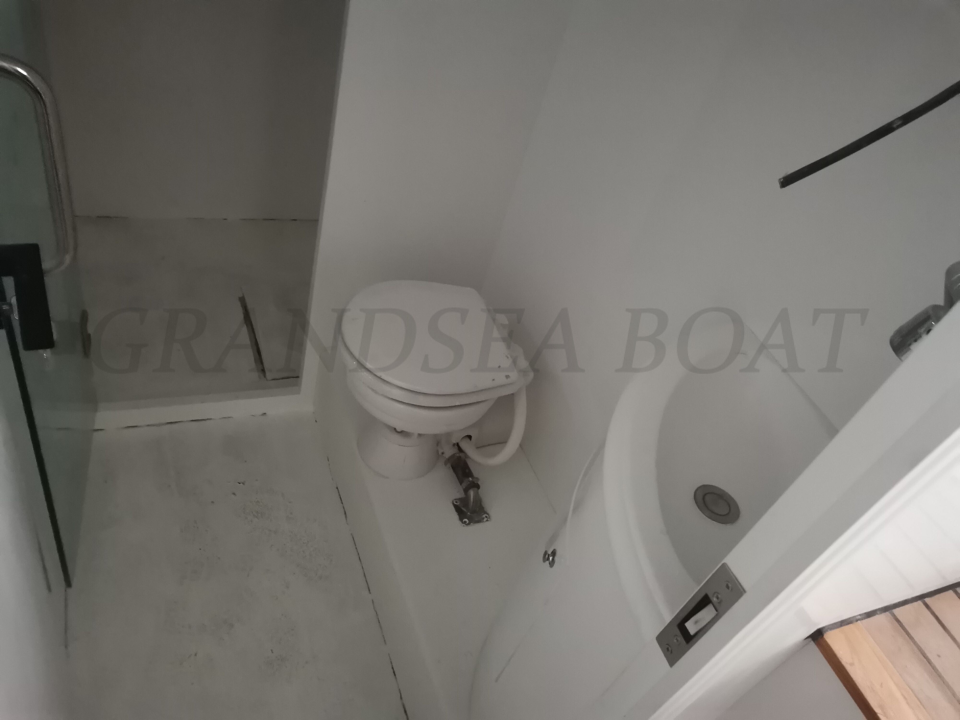 Grandsea 41ft FRP Luxury Sightseeing Catamaran House Pleasure Yacht for sale