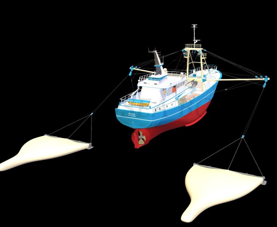 Grandsea 32m Ocean Outrigger Trawler Side Beam Pair Trawler Fishing Vessel for sale