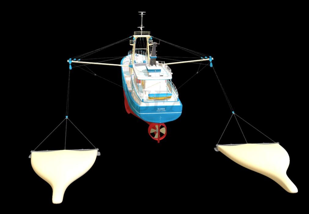 Grandsea 32m Ocean Outrigger Trawler Side Beam Pair Trawler Fishing Vessel for sale