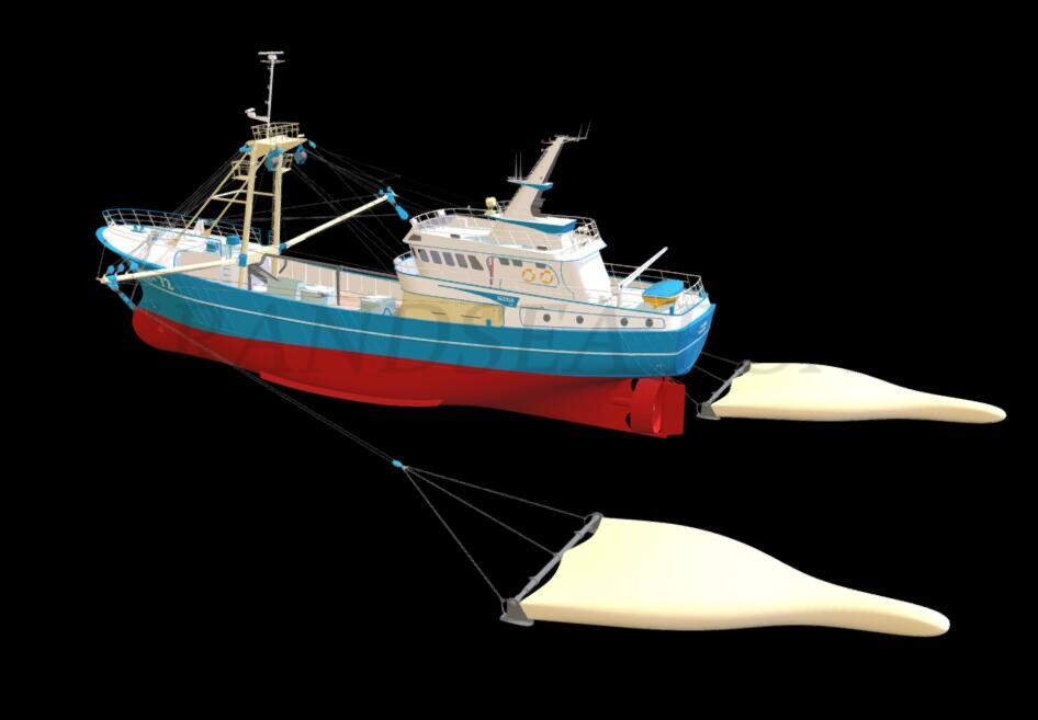 Grandsea 32m Ocean Outrigger Trawler Side Beam Pair Trawler Fishing Vessel for sale