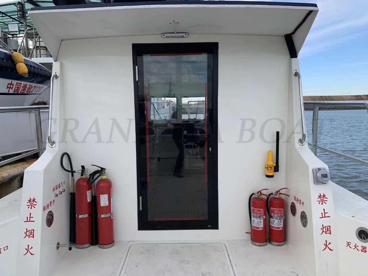 Grandsea 13.3m FRP Fast Speed Military Coast Guard Police Patrol Boat for sale