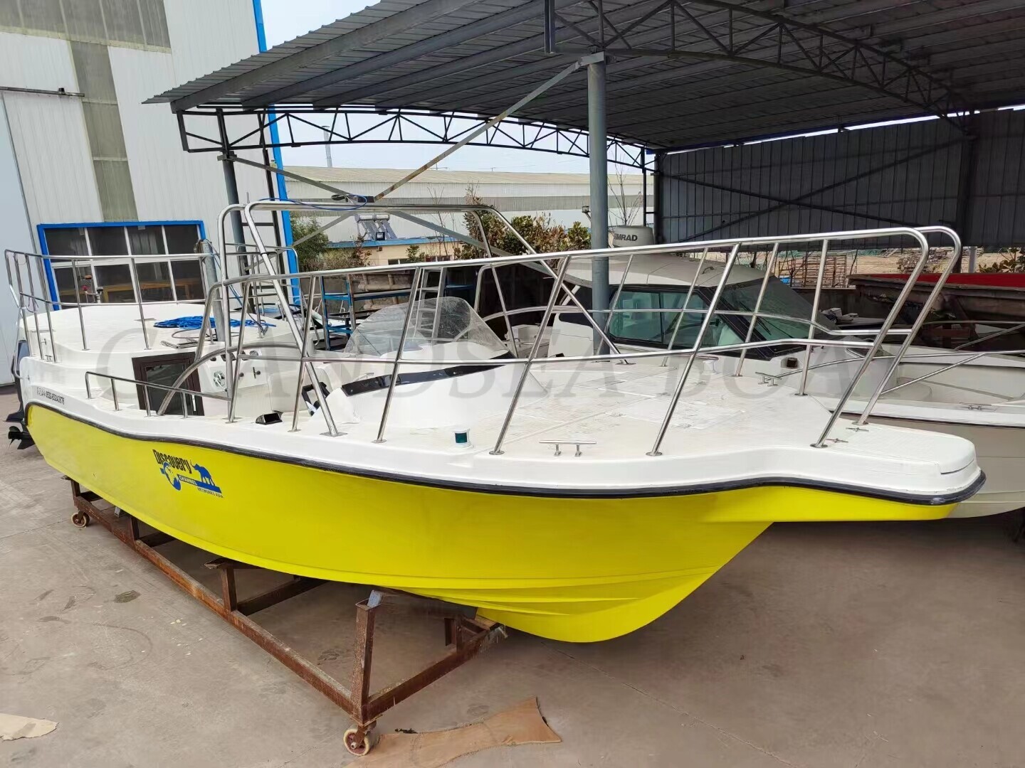 Grandsea 10.7m Fiberglass Material Speed Platform Parasailing Boat Two People for sale