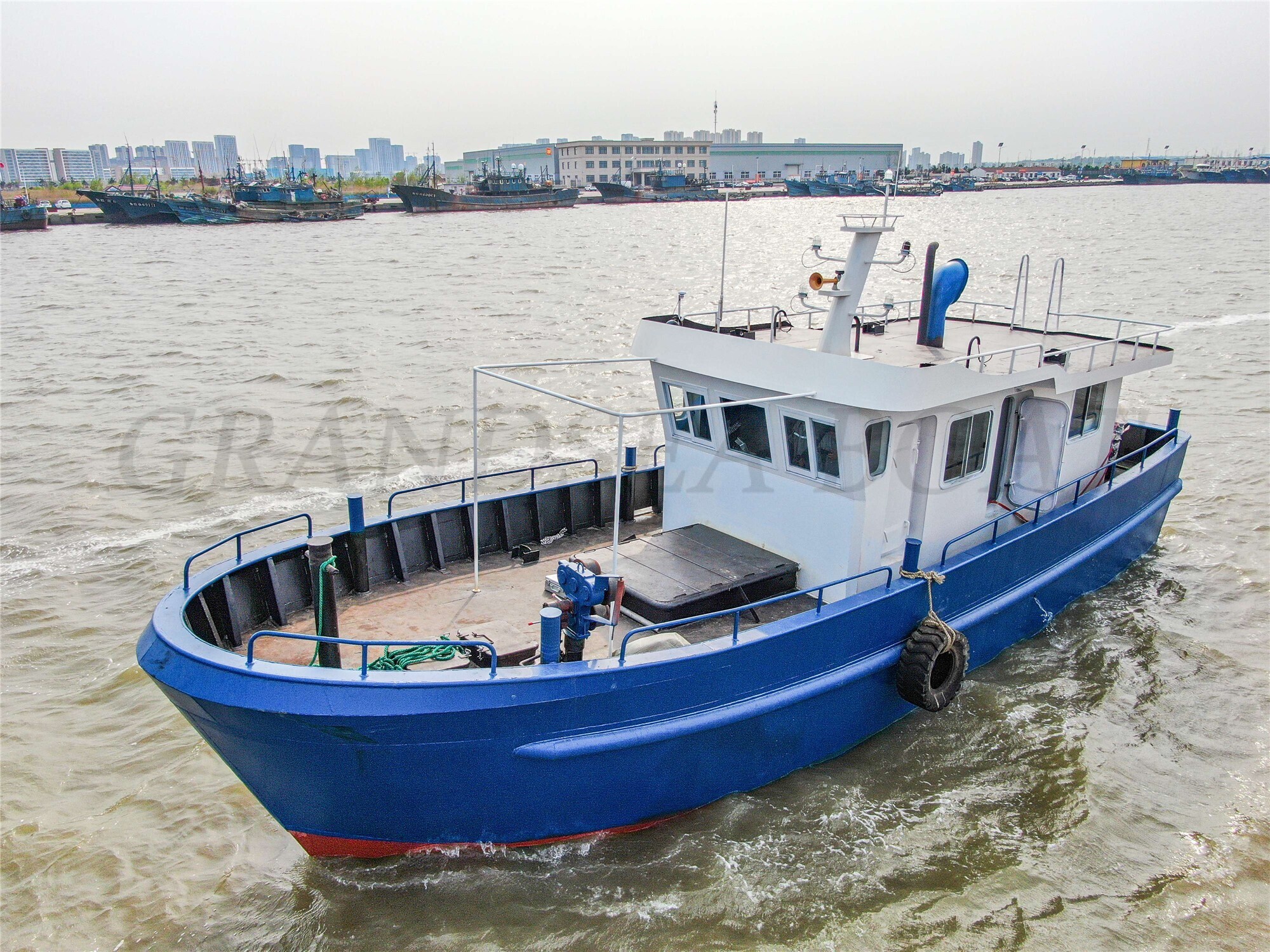Grandsea Length 14m Steel Material Gillnet Commercial Fishing Boat for sale