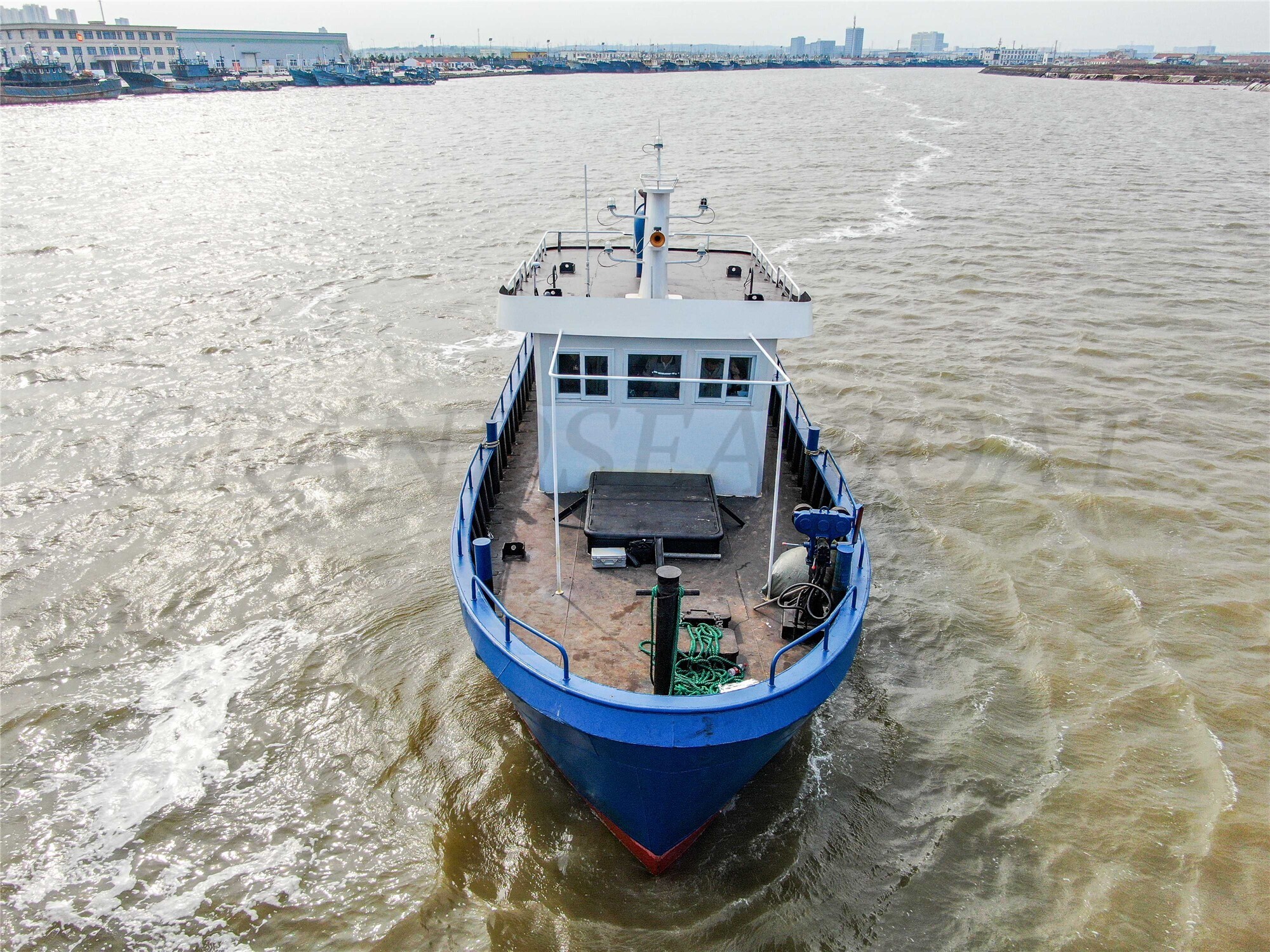 Grandsea Length 14m Steel Material Gillnet Commercial Fishing Boat for sale
