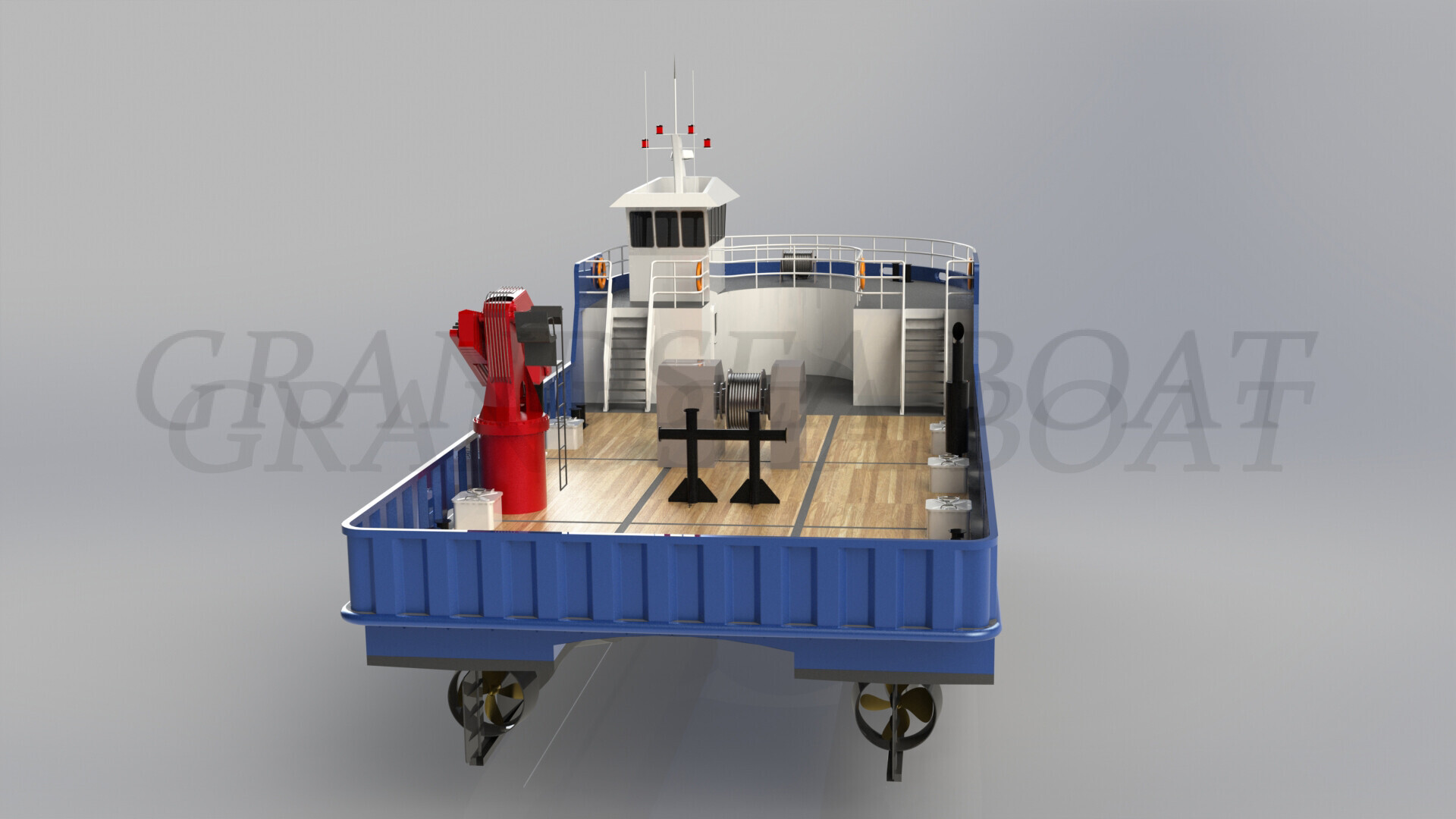 Length 22m Steel Offshore Hydrographic Research and Survey Boat For Sale