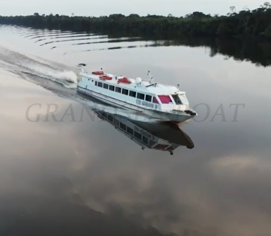 Grandsea 30m Aluminum Material 100Seater River Cruiser Passenger Ferry Ship for sale