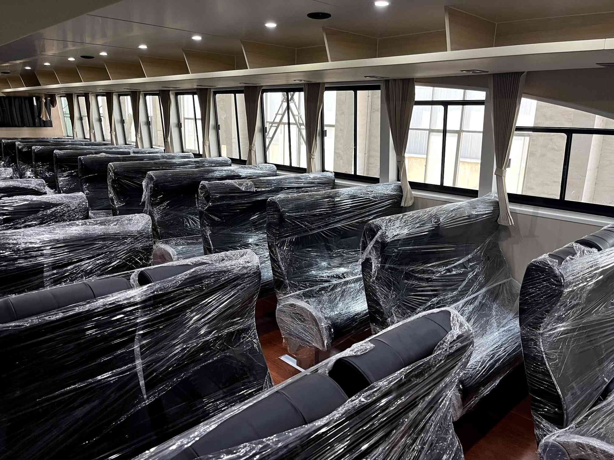 Grandsea 30m Aluminum Material 100Seater River Cruiser Passenger Ferry Ship for sale