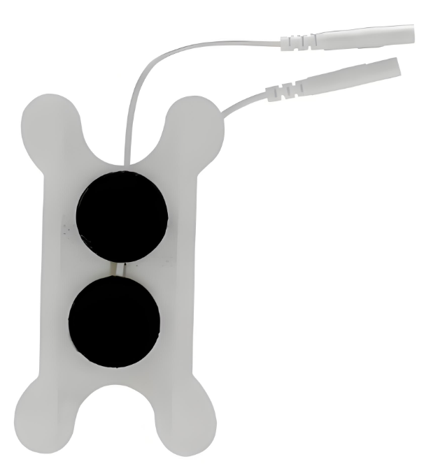 Therapy Electrodes Swallowing Fabric Gel Pad