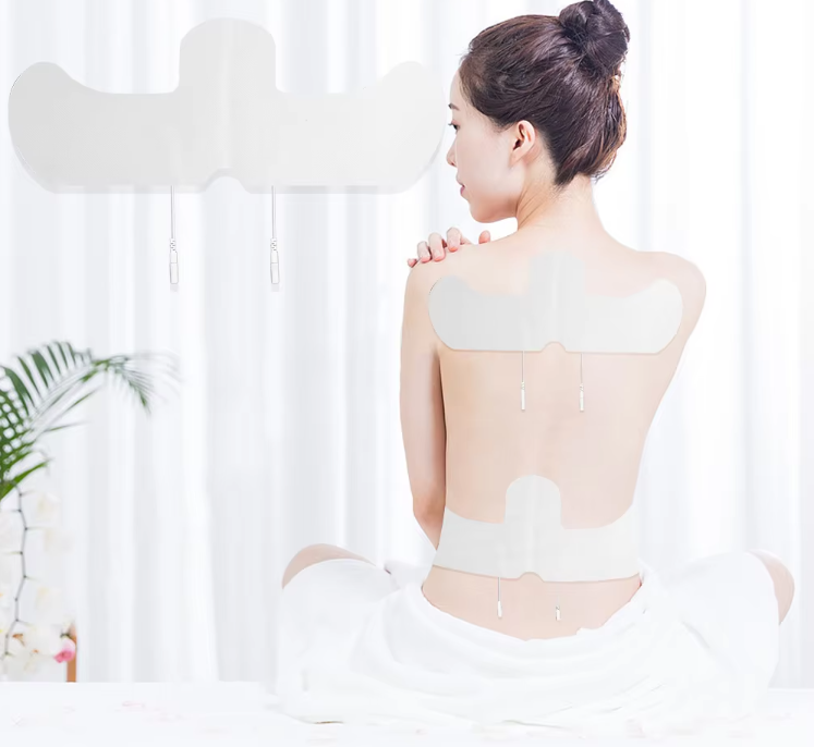 Repeat 60Time Usage TENS EMS Muscle Stimulator Physiotherapy Pulse Massager Body Pain Relief TENS Electrodes