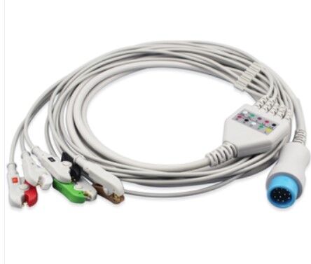 ECG Cable With Leadwires 12 Pin 