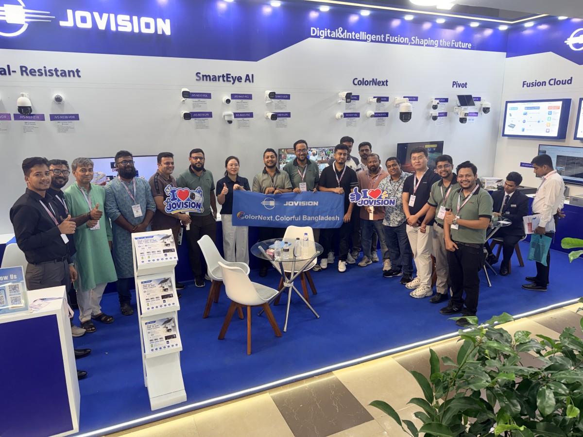 JOVISION блистает на выставке Bangladesh Security Expo, впечатляя посетителей интеллектуальными решениями безопасности на базе ИИ