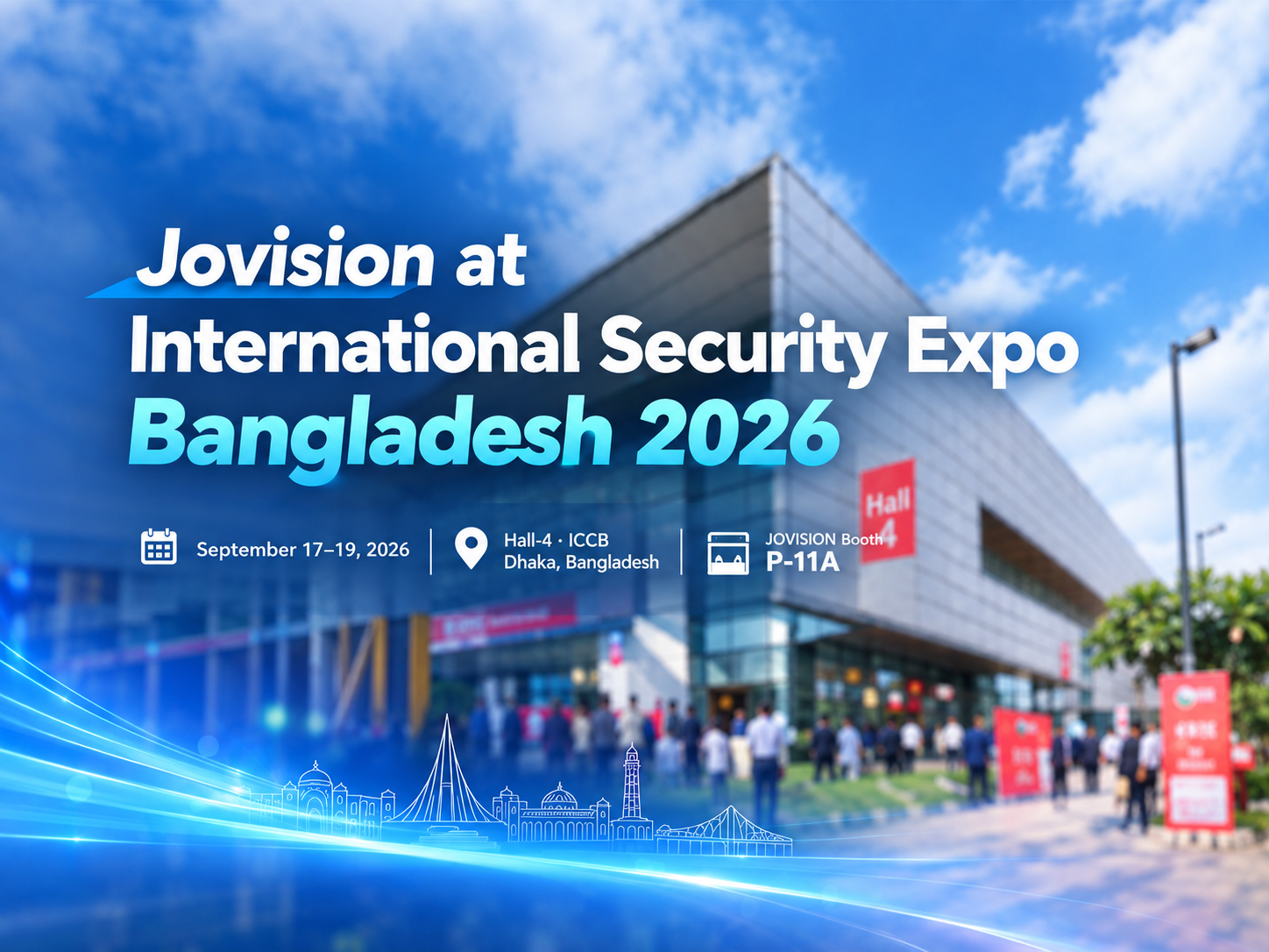 JOVISION блистает на выставке Bangladesh Security Expo, впечатляя посетителей интеллектуальными решениями безопасности на базе ИИ