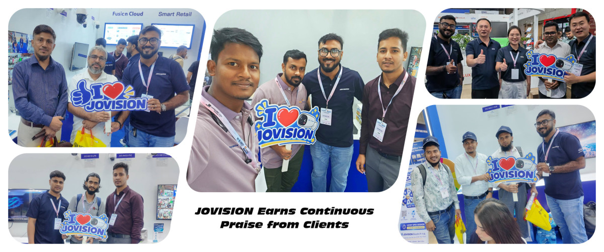 JOVISION блистает на выставке Bangladesh Security Expo, впечатляя посетителей интеллектуальными решениями безопасности на базе ИИ
