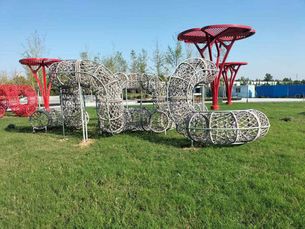 Crochet Playgrounds丨Ropes Course丨Indoor play equipment-NetsTribe