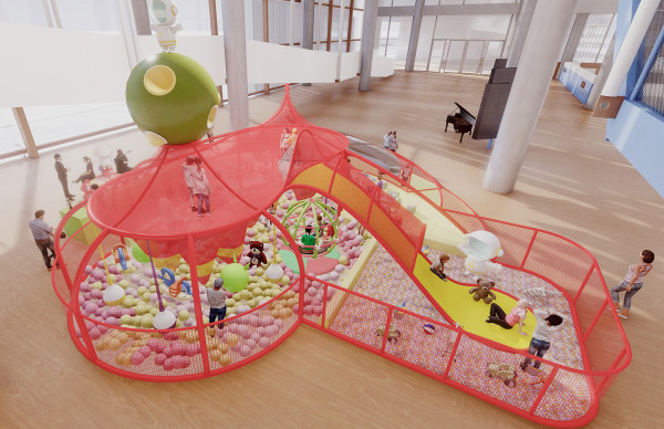 Crochet Playgrounds丨Ropes Course丨Indoor play equipment-NetsTribe