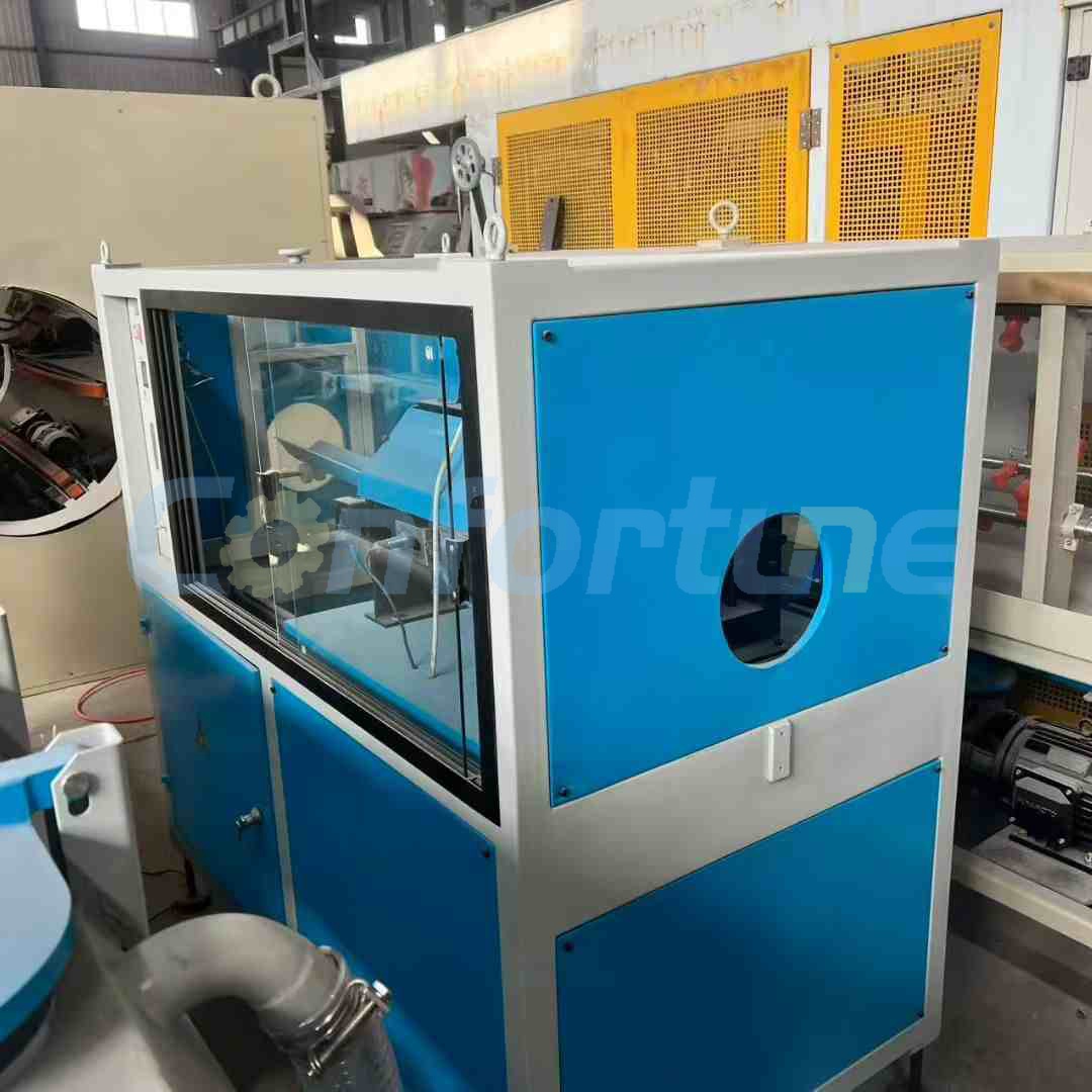 Б/у линия по производству однослойных труб из HDPE диаметром 20–63 мм, JWELL