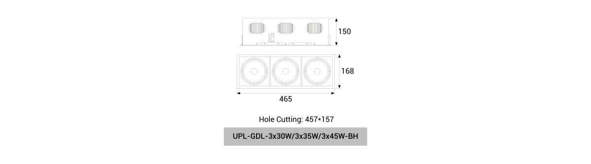 UPL-GDL-3x30W/3x35W/3x45W-BH