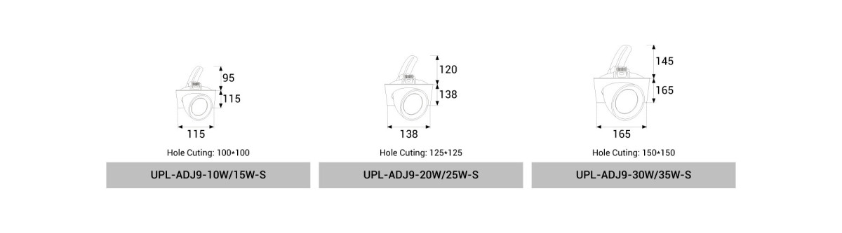 UPL-ADJ9-S-10W/15W/20W/25W/30W/35W
