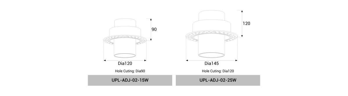 UPL-ADJ02-15W/25W