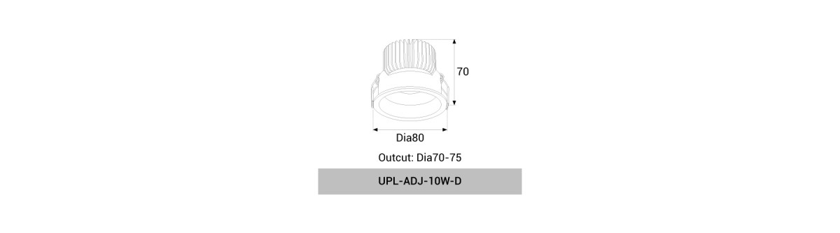 UPL-ADJ-10W-D