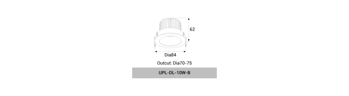 UPL-ADJ-10W-B